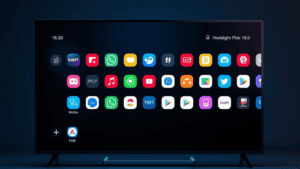 Pantalla profesional con SOC Android.