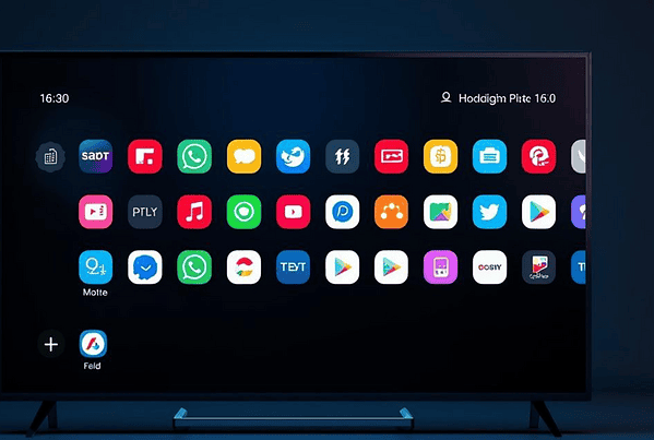 Pantalla profesional con SOC Android.